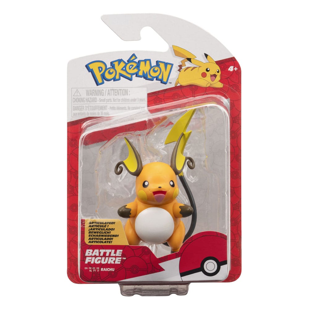 Pokémon Battle Figur Raichu 5 cm                    - Preorder - ETA: 11.12.2025