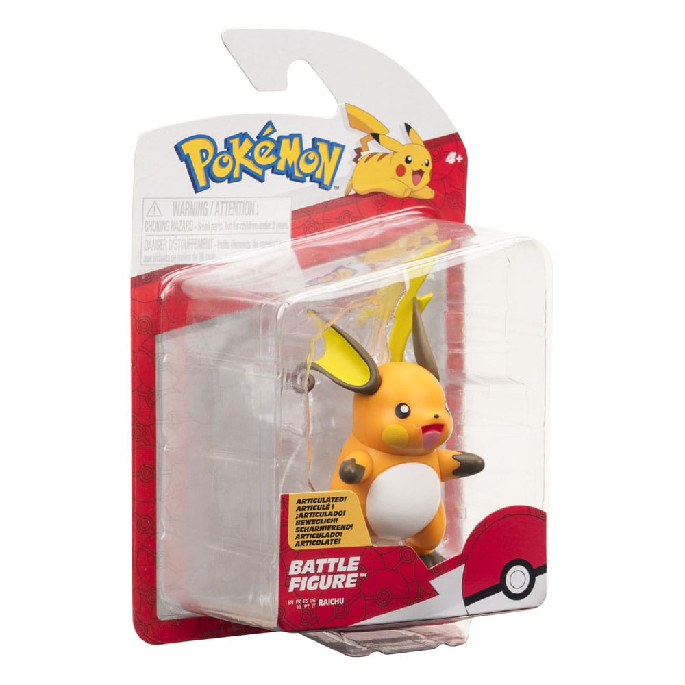 Pokémon Battle Figur Raichu 5 cm                    - Preorder - ETA: 11.12.2025