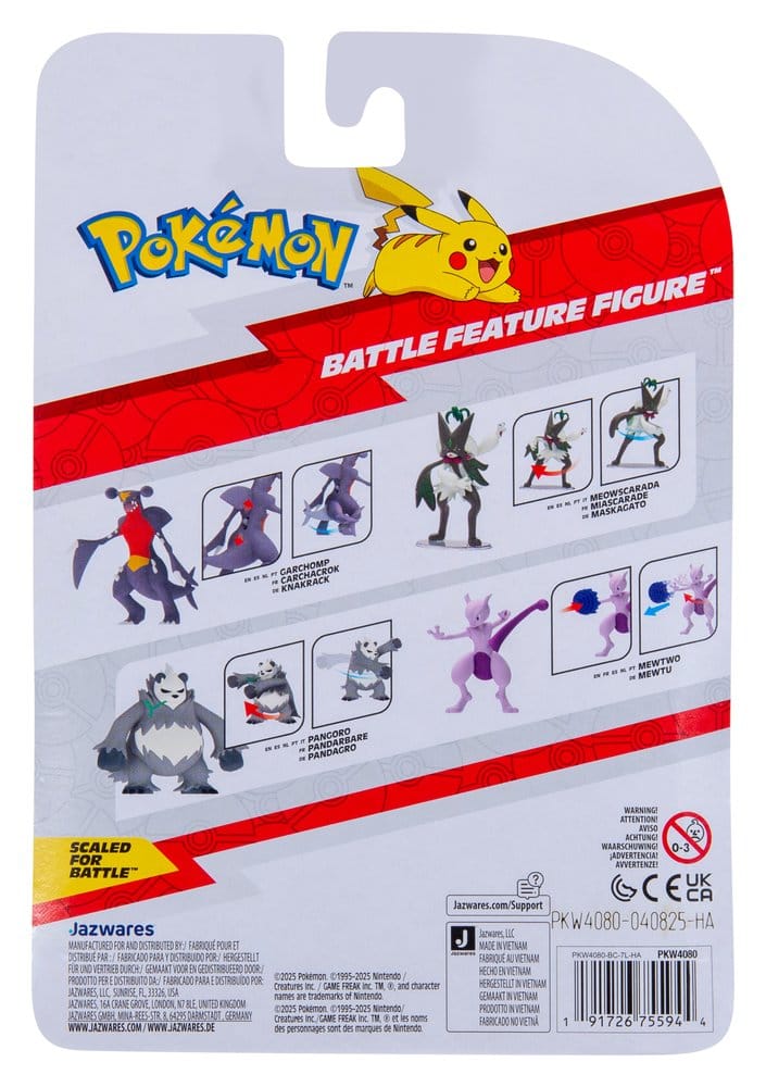 Pokémon Battle Feature Figure Actionfigur Maskagato - Preorder - ETA: 25.09.2026