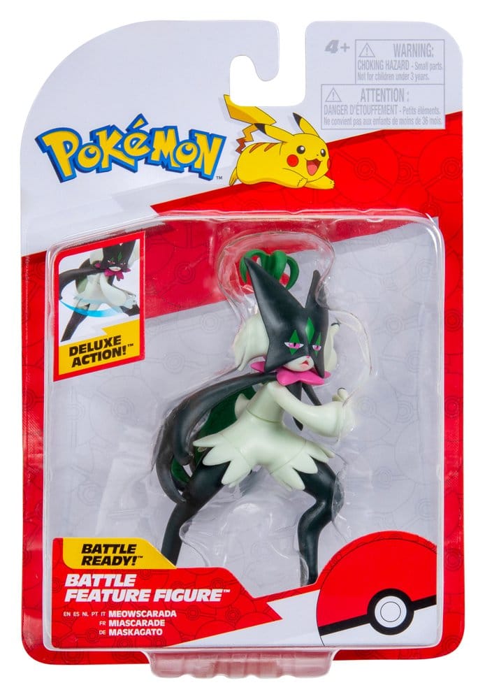 Pokémon Battle Feature Figure Actionfigur Maskagato - Preorder - ETA: 25.09.2026