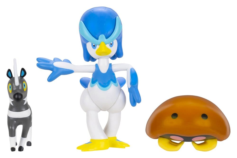Pokémon Battle Figure Actionfiguren 3er-Pack Elezeba, Kabuto & Fuentente - Preorder - ETA: 25.09.2026