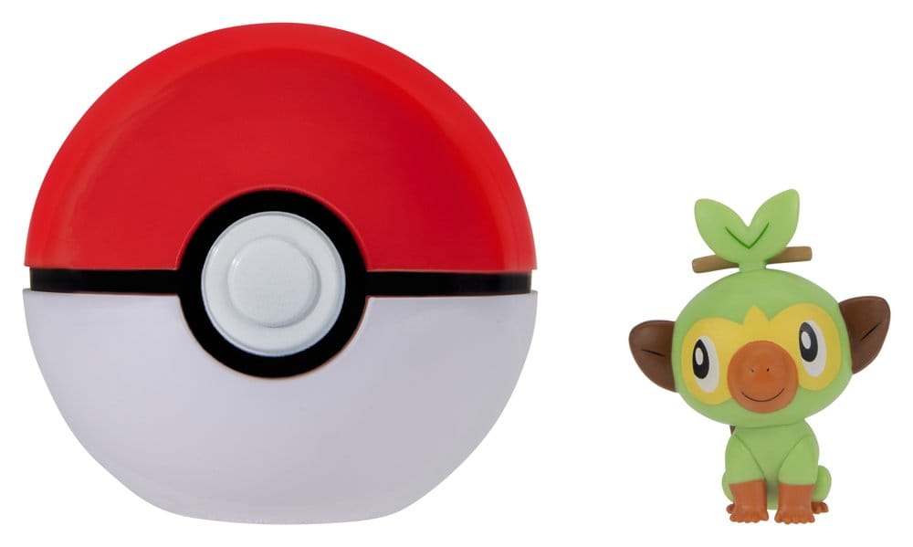 Pokémon Clip 'n' Go Actionfigur Wave 21 Chimpep & Pokéball - Preorder - ETA: 25.09.2026