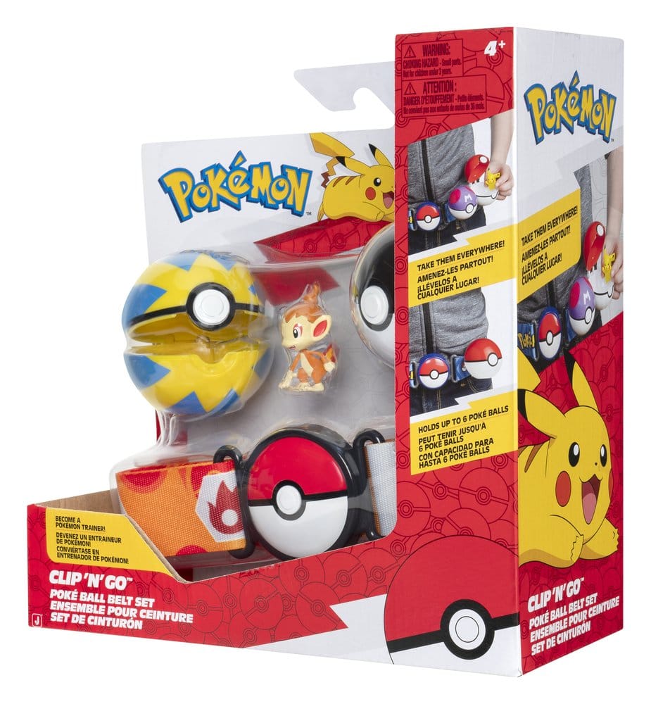 Pokémon Clip 'n' Go Gürtel-Set Actionfigur Panflam - Preorder - ETA: 25.09.2026