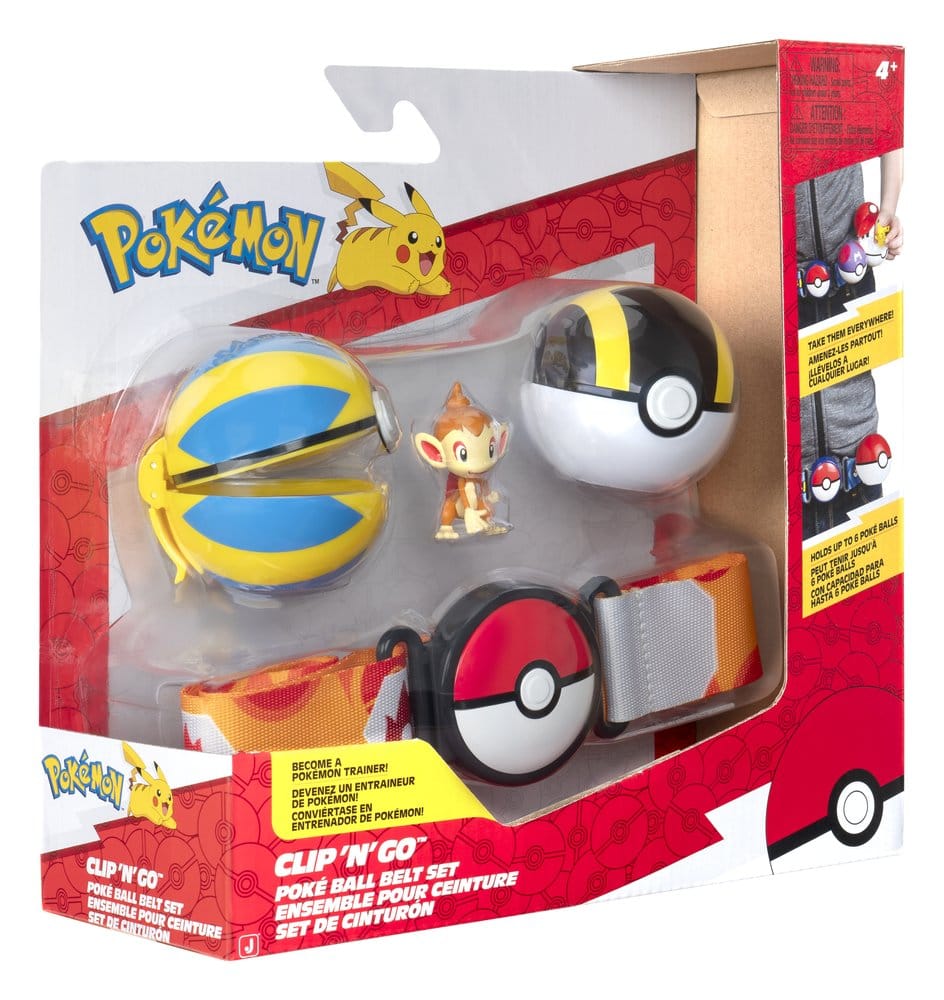 Pokémon Clip 'n' Go Gürtel-Set Actionfigur Panflam - Preorder - ETA: 25.09.2026