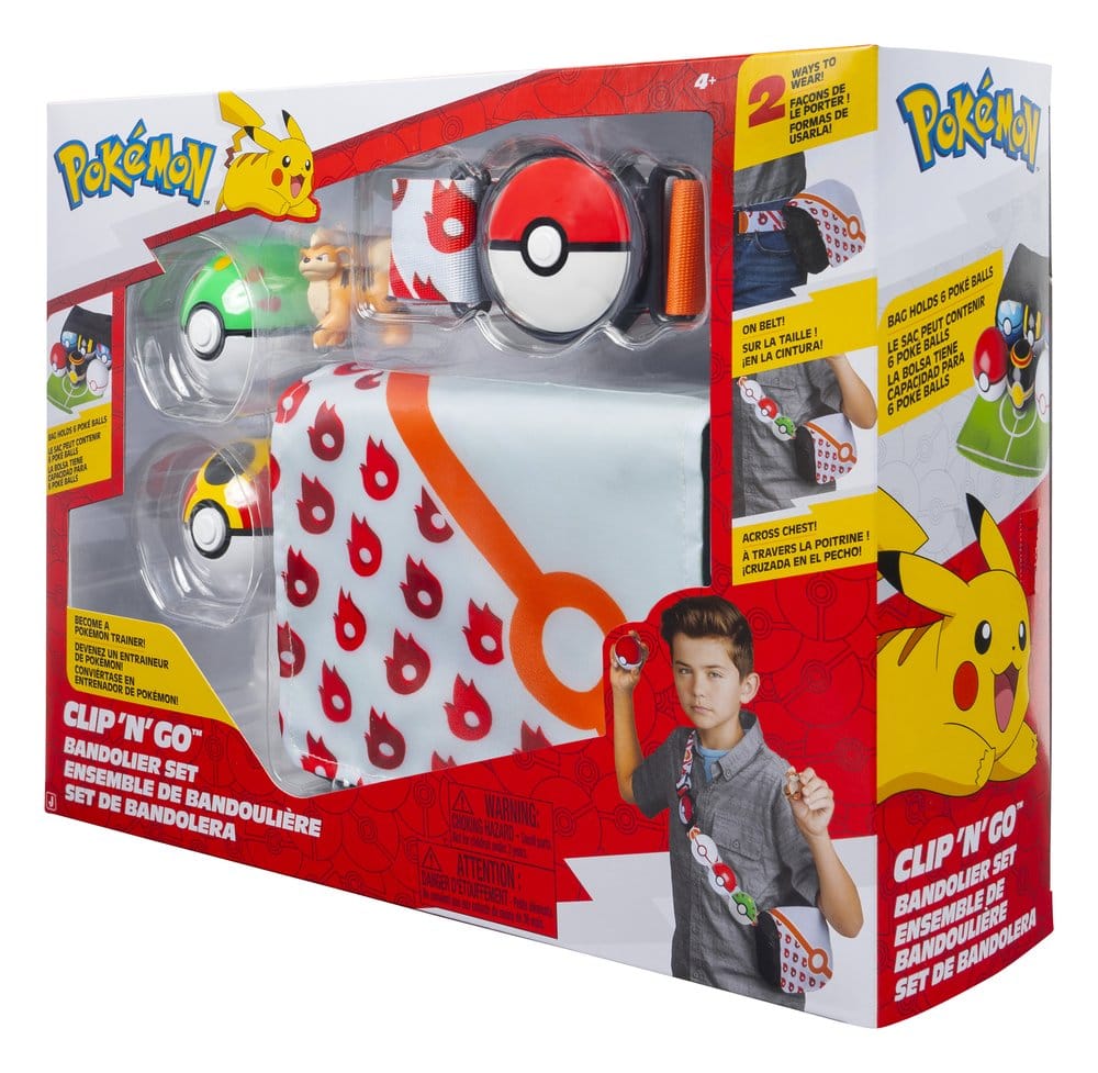 Pokémon Clip 'n' Go Patronengurt-Set Fukano - Preorder - ETA: 25.09.2026
