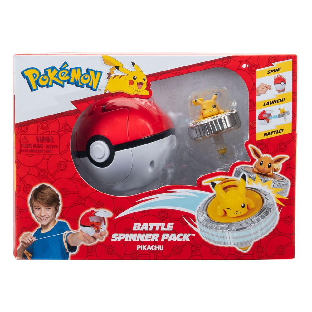 Pokémon Battle Spinner Pack Pikachu #1 & Pokéball   - Preorder - ETA: 08.11.2025
