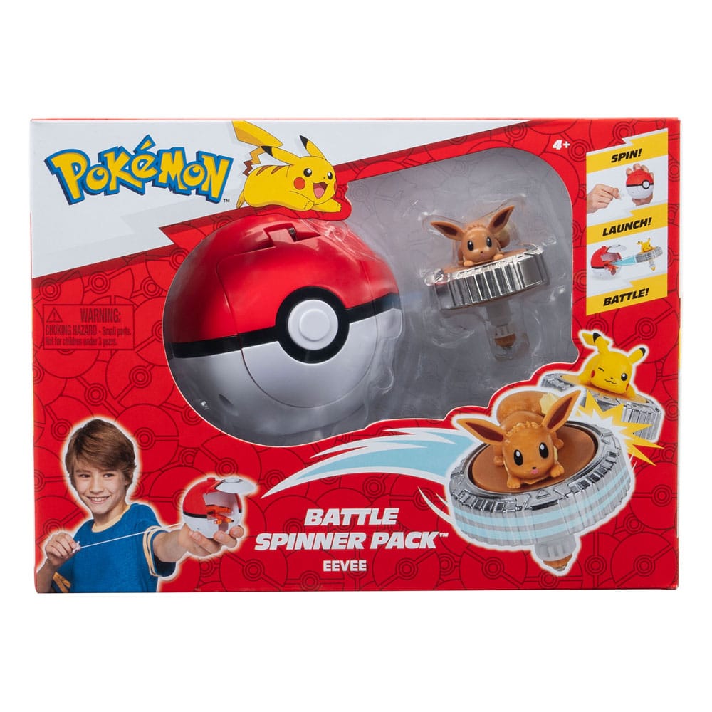 Pokémon Battle Spinner Pack Evoli & Pokéball  - Preorder - ETA: 08.11.2025
