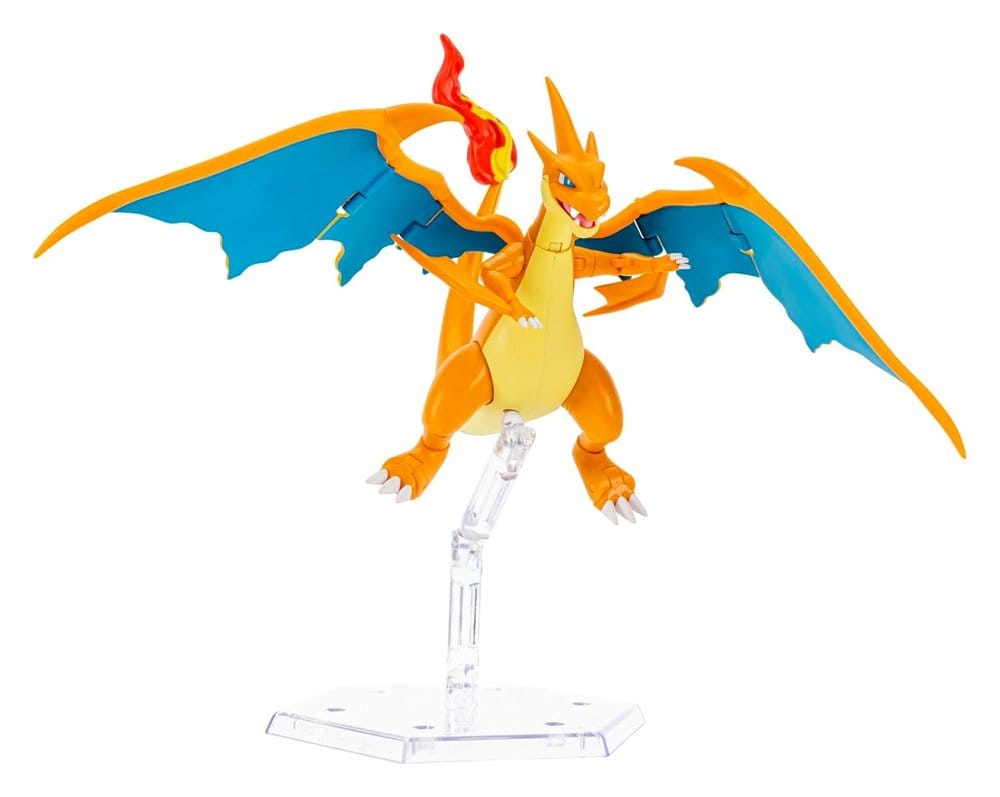 Pokémon Select Super-Articulated Figur Mega Charizard Y 15 cm - Versand: 7 Tage nach Bestellung
