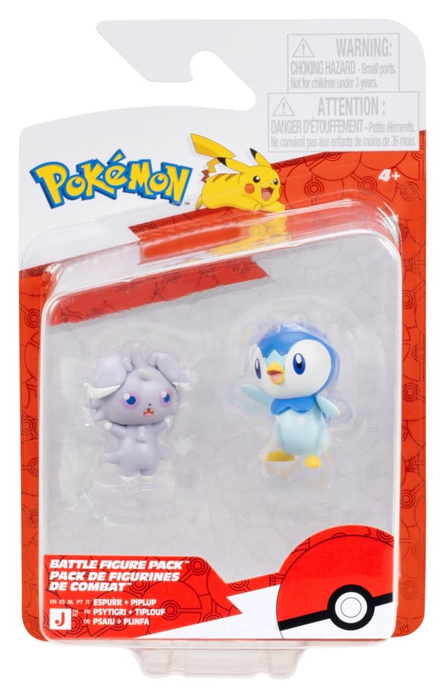 Pokémon Battle Figure Actionfiguren 2er-Pack Psiau & Plinfa - Preorder - ETA: 25.09.2026
