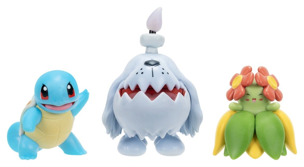 Pokémon Battle Figure Actionfiguren 3er-Pack Schiggy, Gruff & Blubella - Preorder - ETA: 25.09.2026