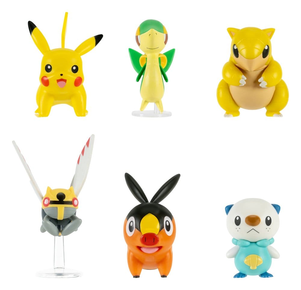 Pokémon Battle Figure Actionfiguren 6er-Pack - Preorder - ETA: 25.09.2026