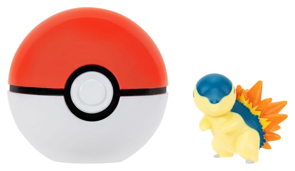 Pokémon Clip 'n' Go Actionfigur Feurigel & Pokéball - Preorder - ETA: 25.09.2026