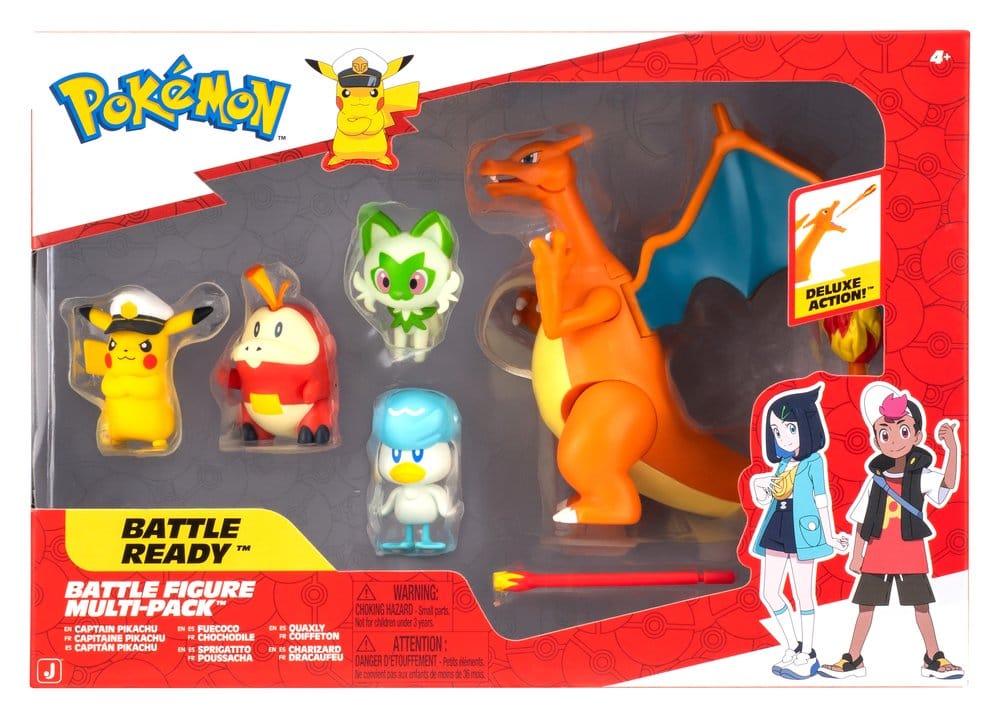 Pokémon Battle Figure Actionfiguren 6er Multi-Pack - Preorder - ETA: 25.09.2026