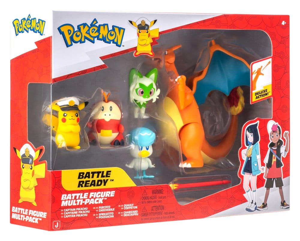 Pokémon Battle Figure Actionfiguren 6er Multi-Pack - Preorder - ETA: 25.09.2026