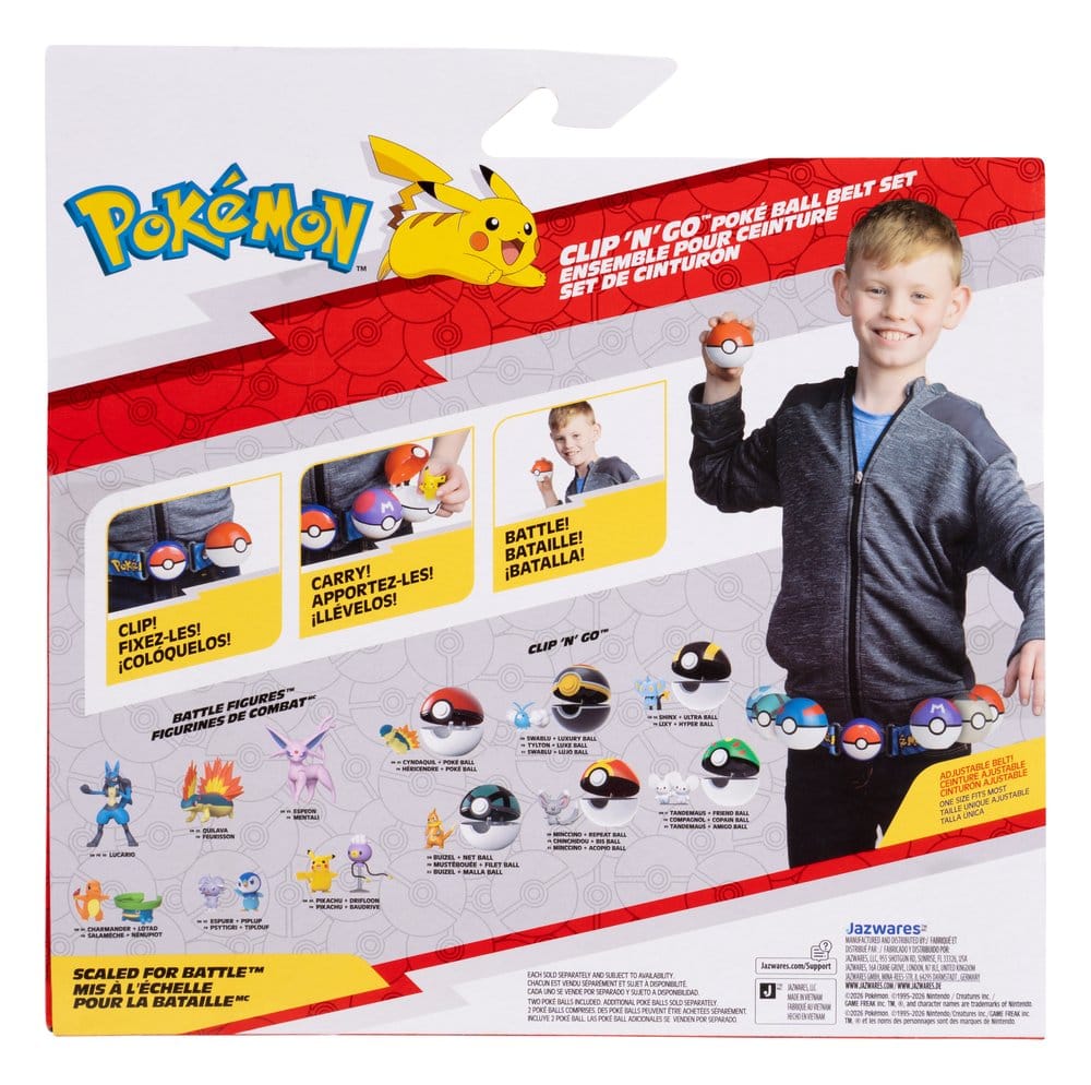 Pokémon Clip 'n' Go Gürtel-Set Actionfigur Fynx - Preorder - ETA: 25.09.2026