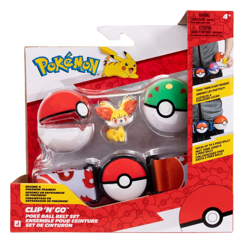 Pokémon Clip 'n' Go Gürtel-Set Actionfigur Fynx - Preorder - ETA: 25.09.2026