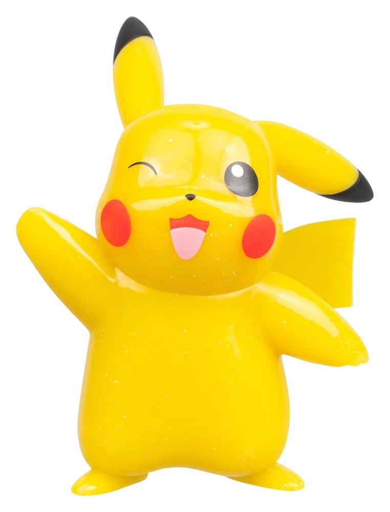 Pokémon Battle Figure Actionfigur Pikachu (30th Anniversary Glitter) 8 cm - Versand: 7 Tage nach Bestellung