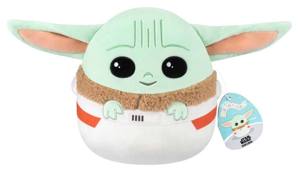 Squishmallows Star Wars Plüschfigur Grogu im Tragebeutel 20 cm - Preorder - ETA: 25.10.2026