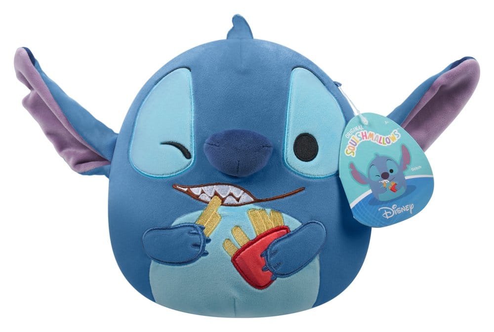 Squishmallows Plüschfigur Stitch (Pommes Frites haltend) 20 cm - Preorder - ETA: 25.10.2026