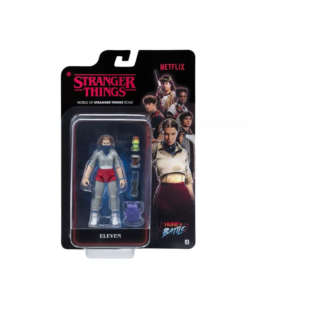Stranger Things World Of Core Figures Actionfigur Eleven #2 with Accy 10 cm          - Versand: 7 Tage nach Bestellung