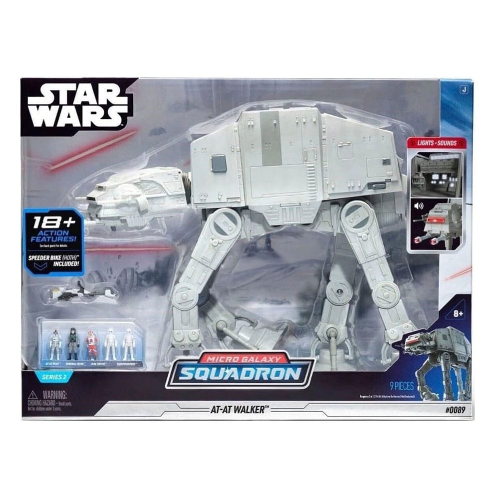 Star Wars Micro Galaxy Squadron Feature Fahrzeug mit Figuren Assault Class AT-AT 24 cm  - Preorder - ETA: 09.12.2025
