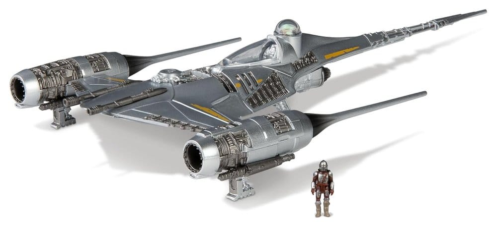 Star Wars Mittelgroßes Fahrzeug N1 with Mando 13 cm - Versand: 7 Tage nach Bestellung
