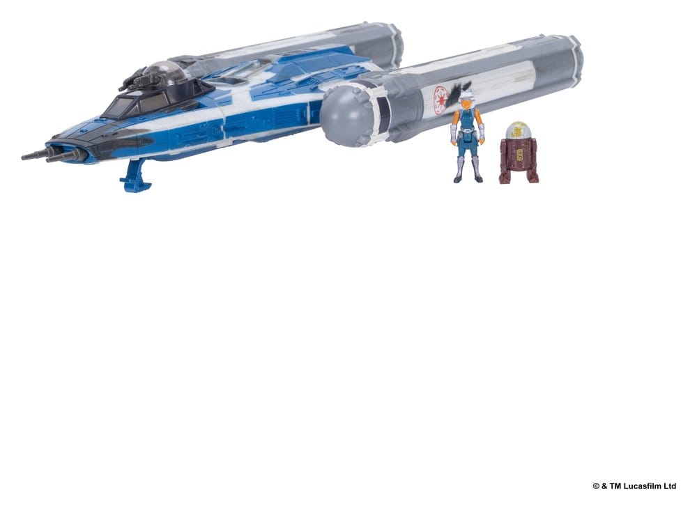 Star Wars Mittelgroßes Fahrzeug & Figuren Set BTL-B Y-Flügler & Ahsoka & R7-A7 - Preorder - ETA: 25.11.2026
