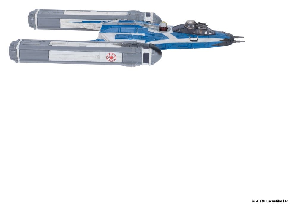 Star Wars Mittelgroßes Fahrzeug & Figuren Set BTL-B Y-Flügler & Ahsoka & R7-A7 - Preorder - ETA: 25.11.2026