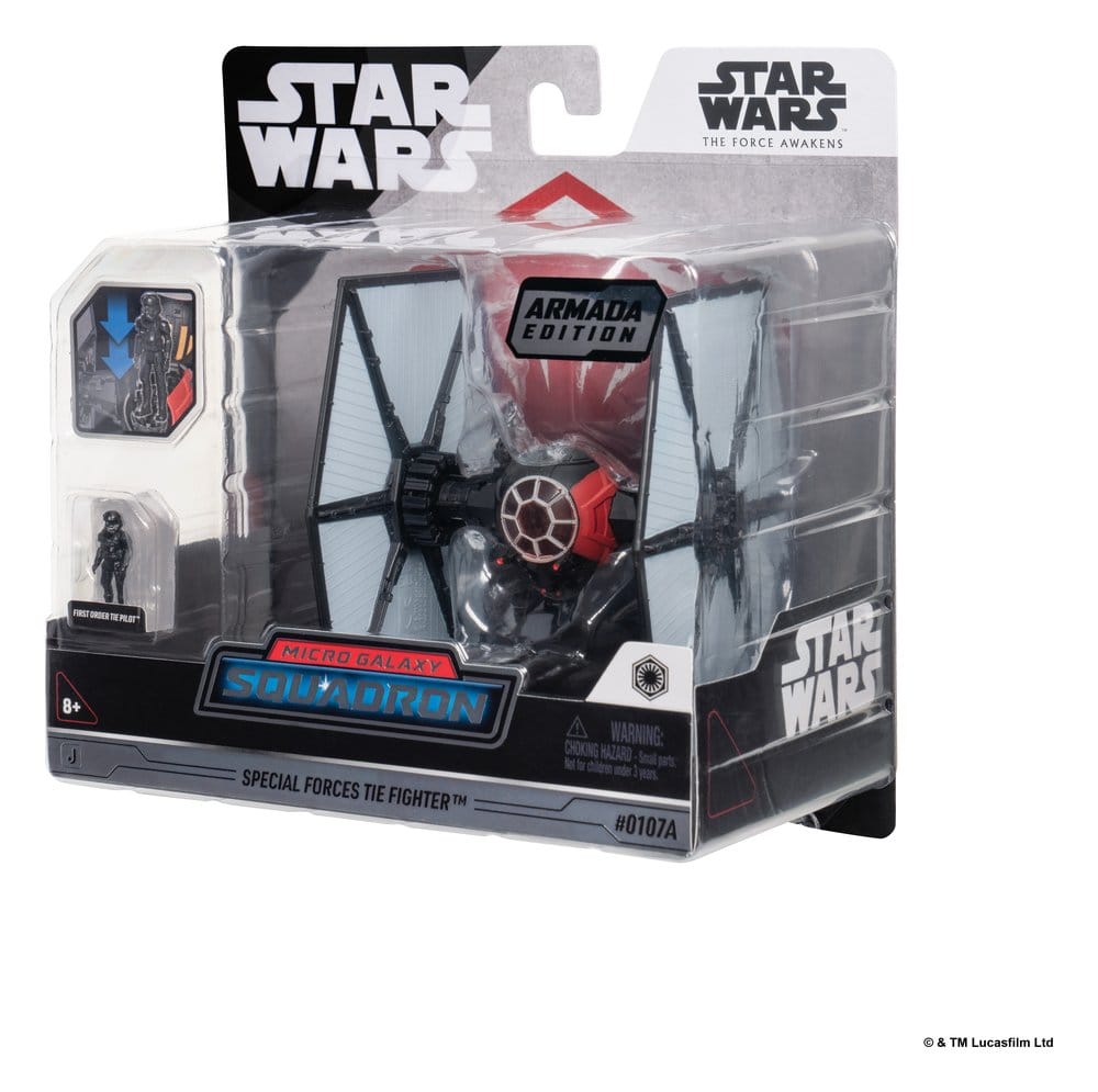 Star Wars Mittelgroßes Fahrzeug & Figuren Set Spezialkräfte TIE-Jäger & Erste Ordnung TIE-Pilot (Armada Edition) - Preorder - ETA: 25.11.2026