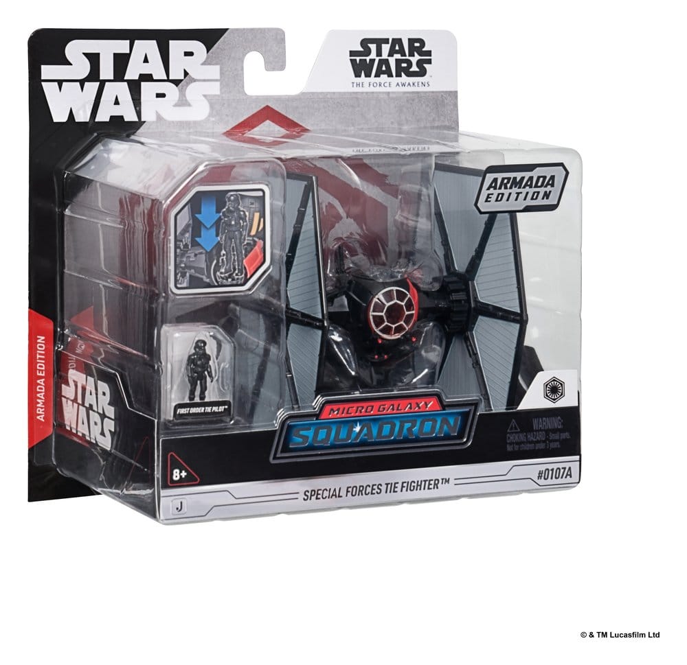 Star Wars Mittelgroßes Fahrzeug & Figuren Set Spezialkräfte TIE-Jäger & Erste Ordnung TIE-Pilot (Armada Edition) - Preorder - ETA: 25.11.2026