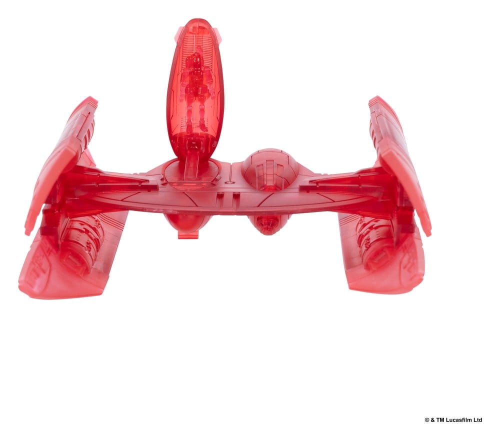 Star Wars Mittelgroßes Fahrzeug & Figuren Set Hyänen-Bomber (Rotes Hologramm) & Kampfdroide (Chase) - Preorder - ETA: 25.11.2026