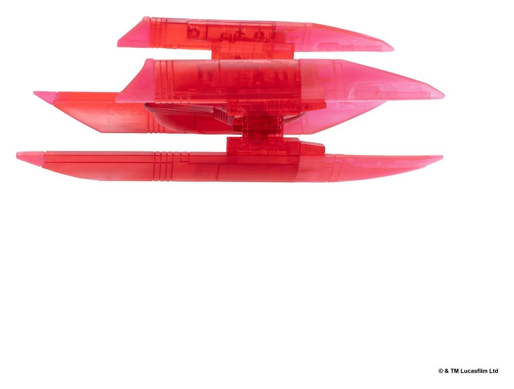 Star Wars Mittelgroßes Fahrzeug & Figuren Set Hyänen-Bomber (Rotes Hologramm) & Kampfdroide (Chase) - Preorder - ETA: 25.11.2026