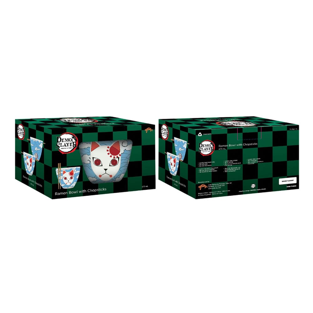 Demon Slayer Ramen-Schüssel mit Stäbchen Tanjiro Mask 473 ml - Preorder - ETA: 25.09.2025