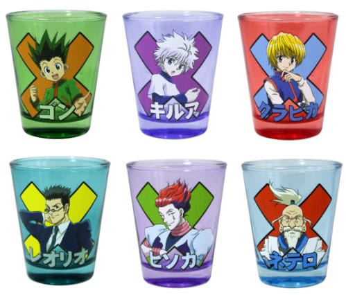 Hunter x Hunter Schnapsgläser Blind Box (12) 59 ml - Preorder - ETA: 25.09.2025