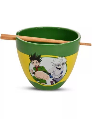 Hunter x Hunter Ramen-Schüssel mit Stäbchen Logo 473 ml - Preorder - ETA: 25.09.2025