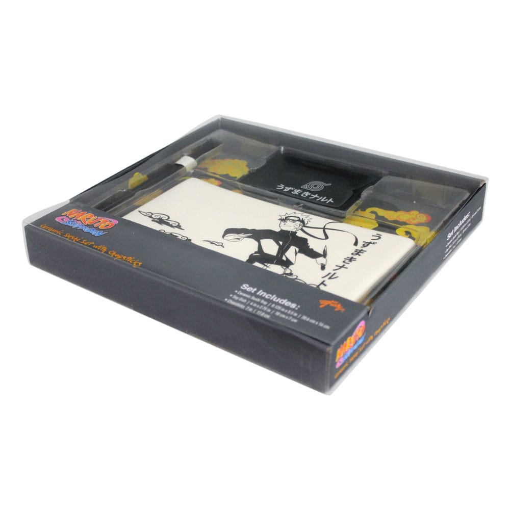 Naruto Shippuden Keramik Sushi Set mit Essstäbchen Naruto - Preorder - ETA: 23.11.2025