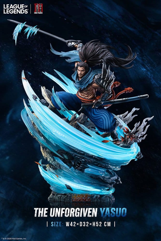League of Legends Statue The Unforgiven Yasuo 52 cm - Preorder - ETA: 25.03.2027