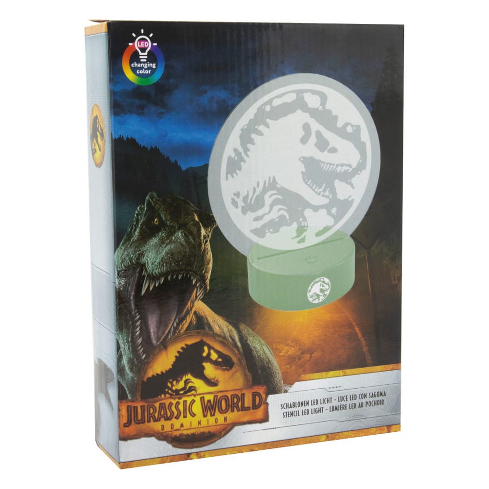 Jurassic World LED Leuchte Dominion 22 cm   - Versand: 5-7 Tage nach Bestellung