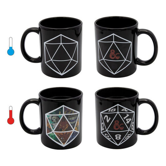Dungeons & Dragons Tasse mit Thermoeffekt Magic  - Versand: 7 Tage nach Bestellung