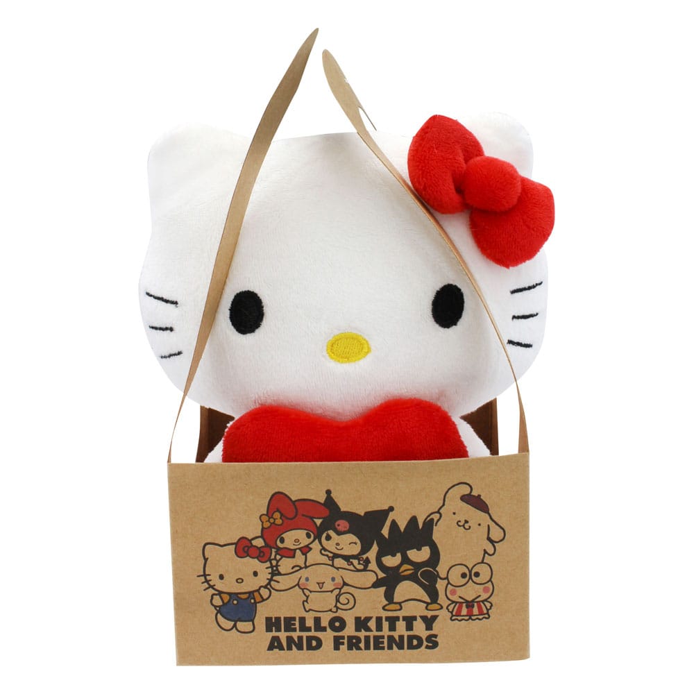 Sanrio Plüschfigur Hello Kitty Heart 14 cm                     - Preorder - ETA: 08.08.2026