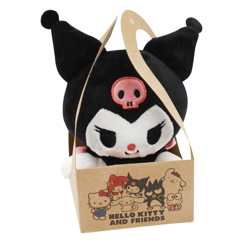 Sanrio Plüschfigur Kuromi 14 cm                      - Versand: 7 Tage nach Bestellung