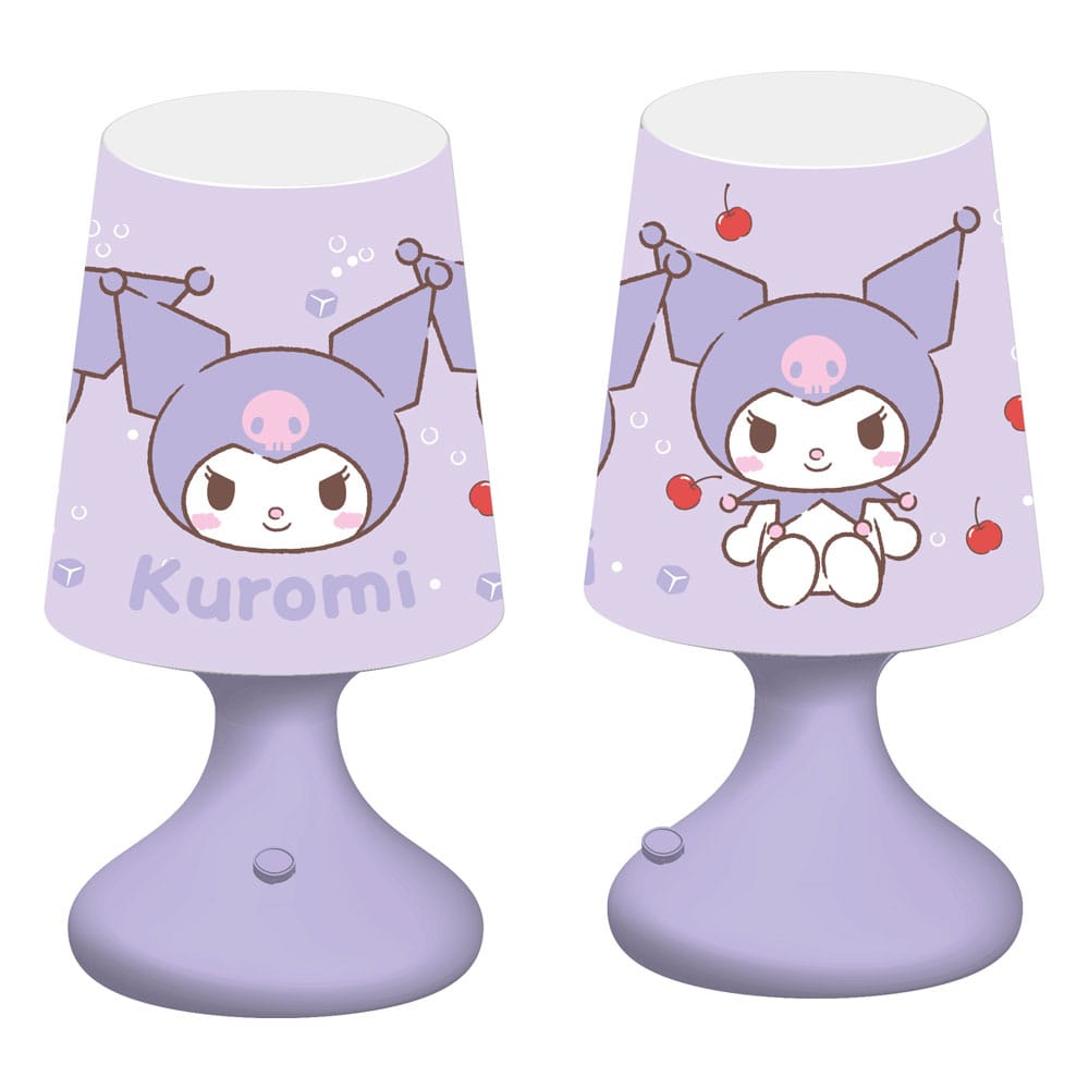 Sanrio LED Leuchte Kuromi 19 cm   - Versand: 7 Tage nach Bestellung
