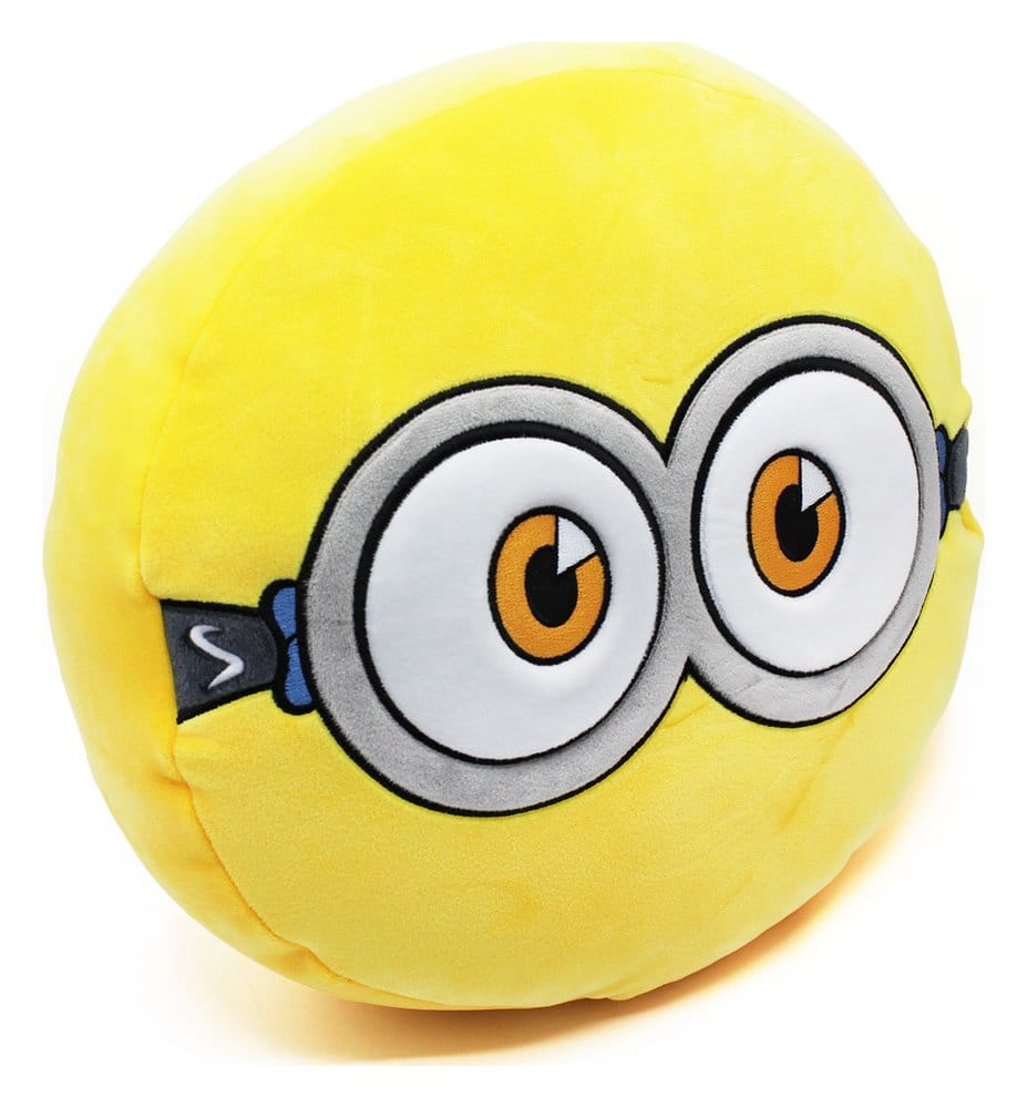 Minions 3 rundes Plüschkissen bestickt 30x10x30 cm - Preorder - ETA: 25.08.2026