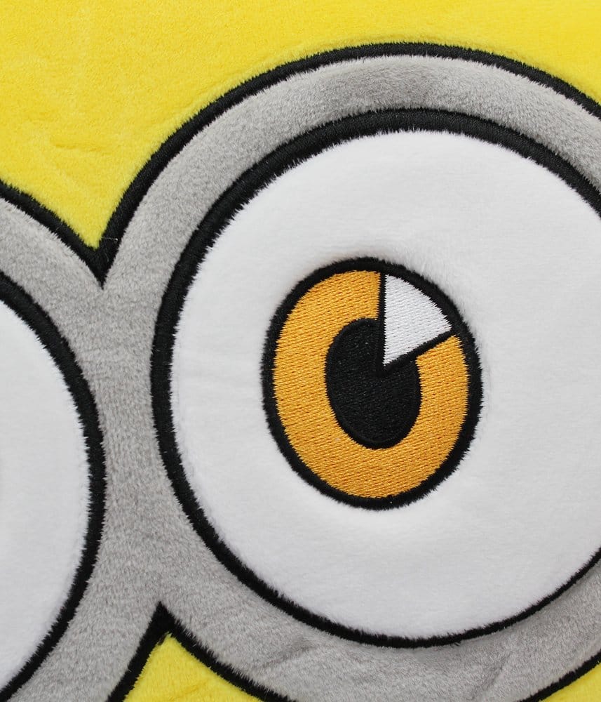 Minions 3 rundes Plüschkissen bestickt 30x10x30 cm - Preorder - ETA: 25.08.2026