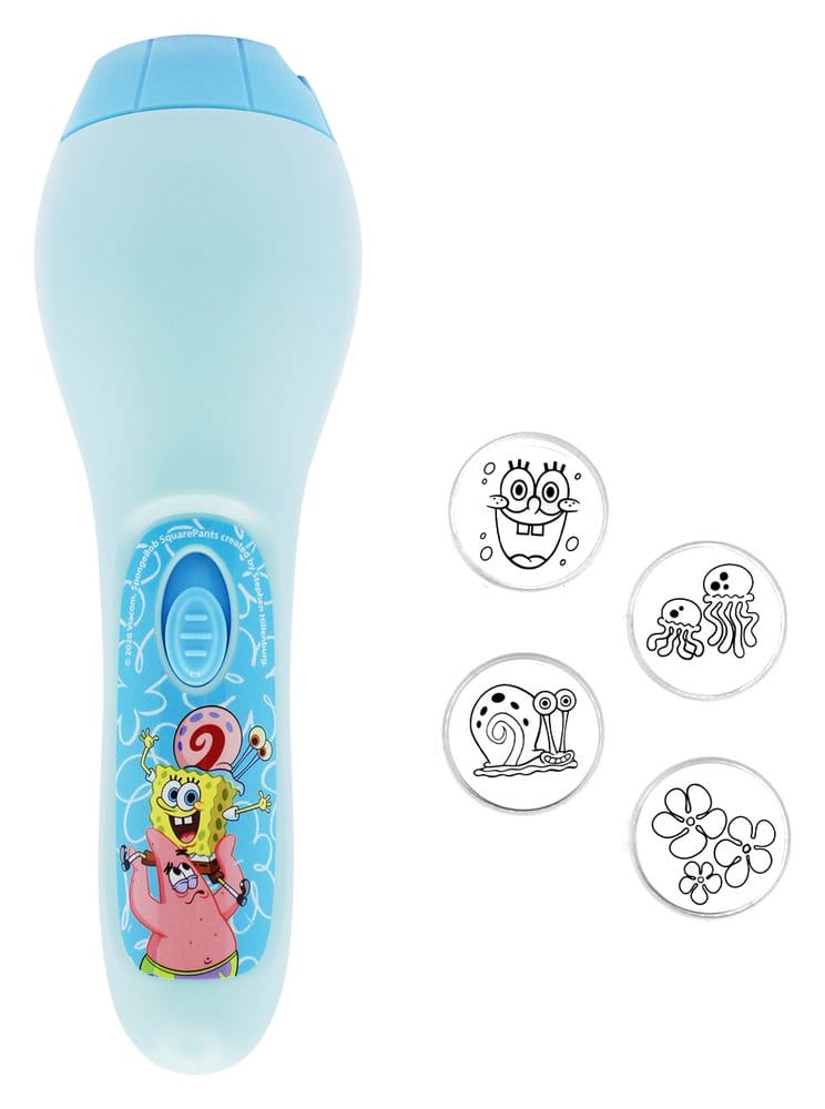 Spongebob Projektions-Taschenlampe mit 4 Motiven - Preorder - ETA: 25.09.2026