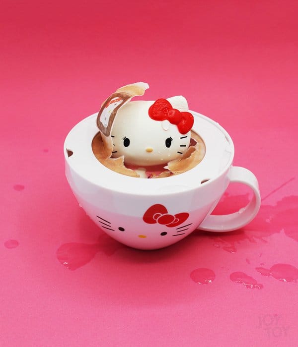 Sanrio Squishy Figuren Hello Kitty Cappuccino Display (8)   - Preorder - ETA: 02.08.2026
