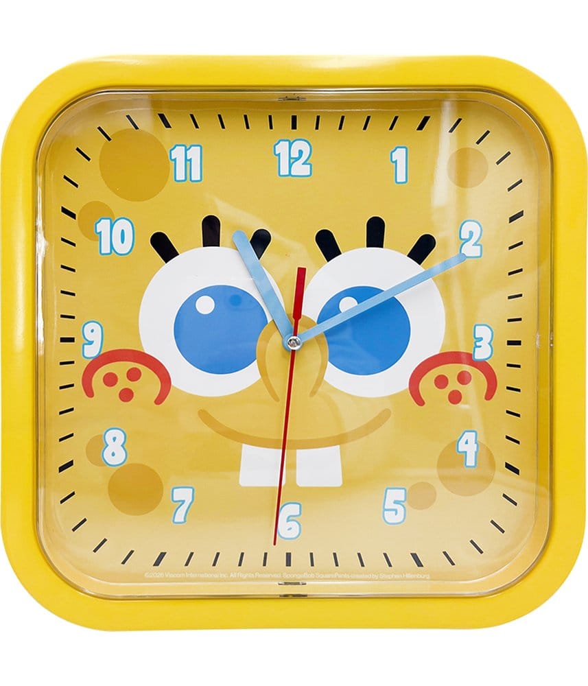 Spongebob Wanduhr quadratisch Spongebob - Preorder - ETA: 25.10.2026