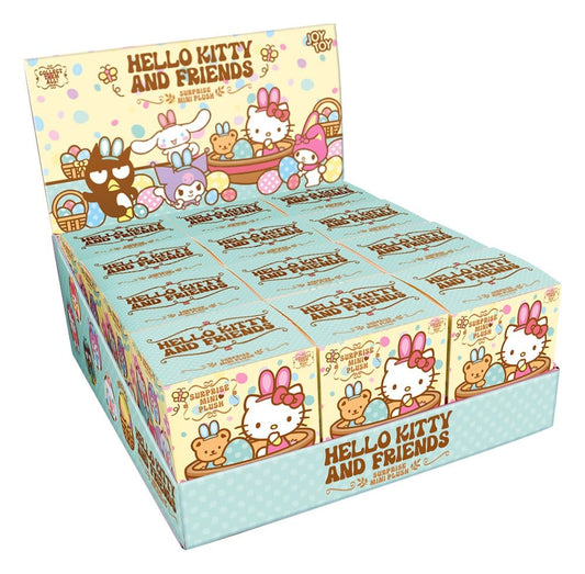 Sanrio Mini Plüschfiguren Hello Kitty and Friends Easter 12 cm Blind Box Display (12) - Preorder - ETA: 23.04.2027