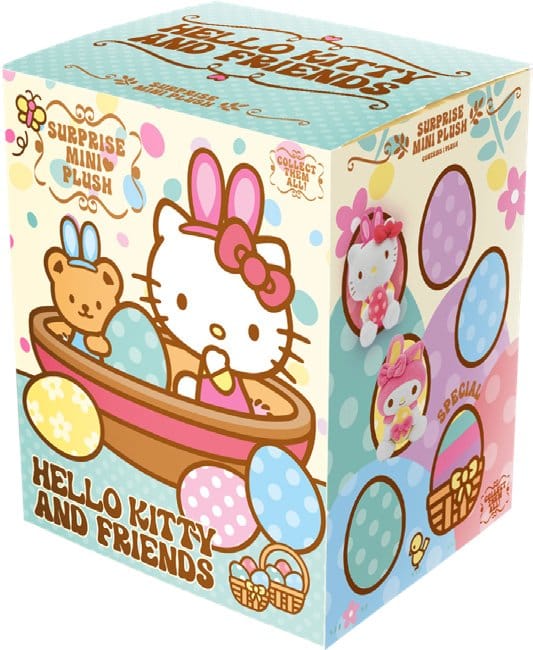 Sanrio Mini Plüschfiguren Hello Kitty and Friends Easter 12 cm Blind Box Display (12) - Preorder - ETA: 23.04.2027