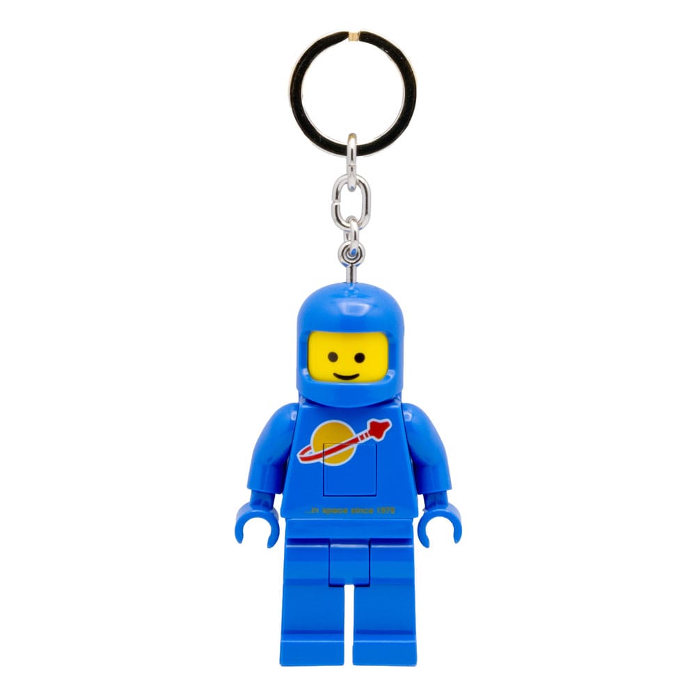 LEGO Schlüsselanhänger mit Leuchtfunktion Astronaut Blau 8 cm                - Preorder - ETA: 02.10.2025